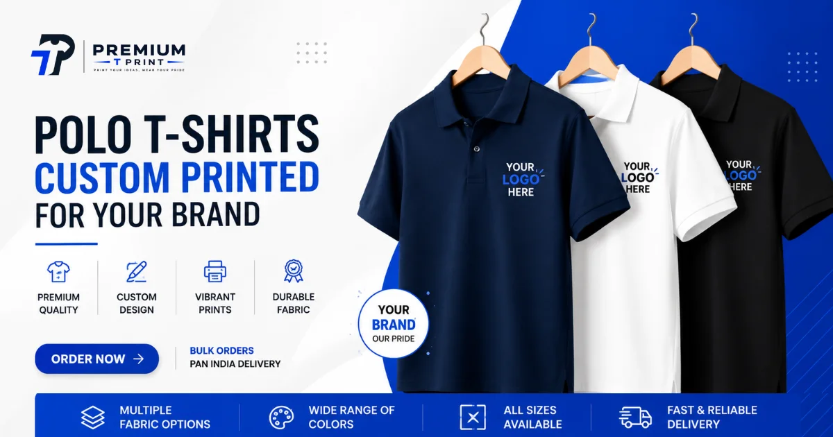 Corporate Polo T-Shirt Printing in Hyderabad: A Practical Guide for Businesses With Staff